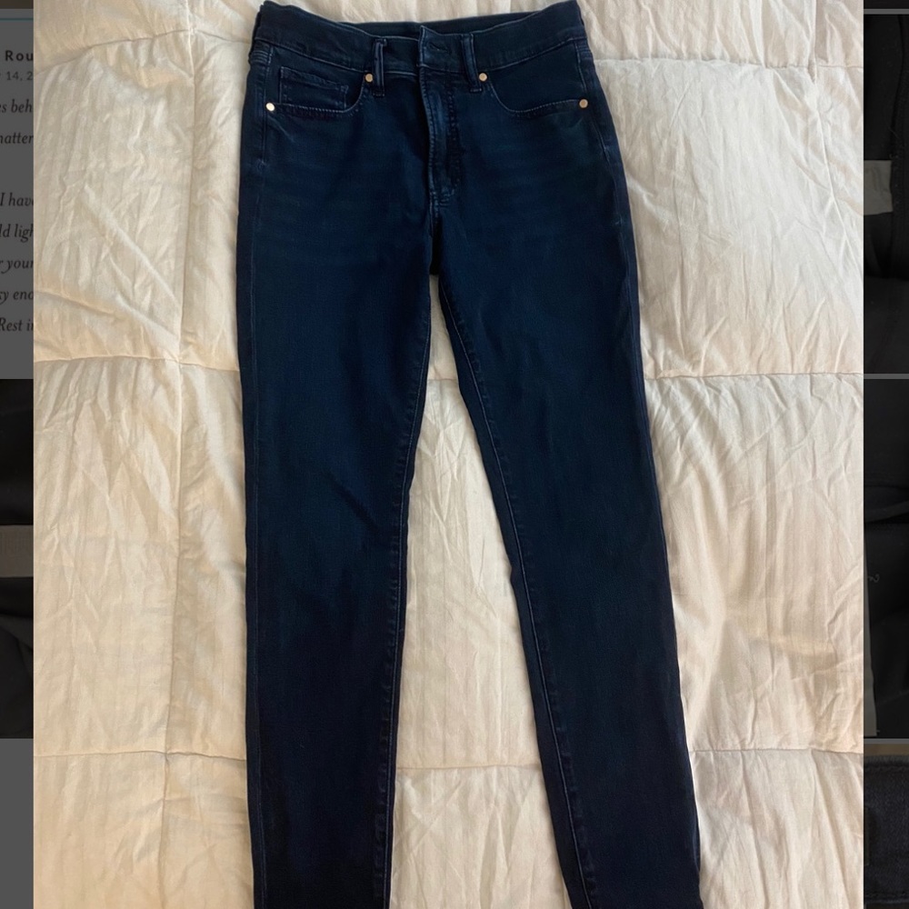 Express Mid Rise Skinny Jeans